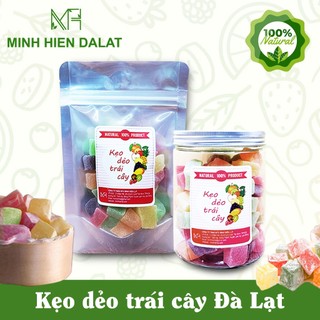 Kẹo dẻo trái cây Đà Lạt - kẹo dâu sữa Minh Hiền Đà lạt