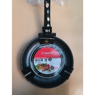 Chảo vân đá đáy từ chống dính cao cấp HappyCook công nghệ Hàn quốc 16cm/18cm/20cm/22cm/24cm.