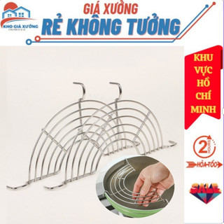  Vỉ hấp, chiên ráo dầu mỡ inox không gỉ,vỉ gác chảo khi chiên, cách nhiệt tốt,đồ dùng dụng cụ nhà bếp tiện