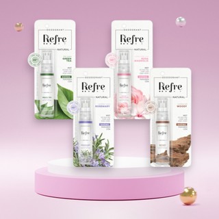 Xịt Khử Mùi Refre Natural chiết xuất thiên nhiên 30ml