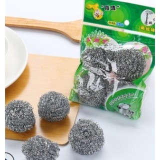 Combo 4 Miếng Cước Chùi Xoong Nồi Inox Siêu Sạch