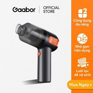 Máy hút bụi cầm tay GAABOR GVCC-M1A1 không dây lực hút mạnh, 4 đầu hút đa năng cho ô tô - Hàng chính hãng