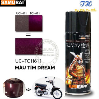 Chai Sơn Samurai Màu Tím Dream UCH611 + TCH611