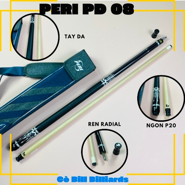 Cơ bida lỗ PERI PD 08