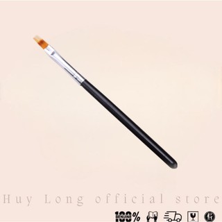 Cọ ombre cọ tán omber( đầu dẹt , cán gỗ đen)