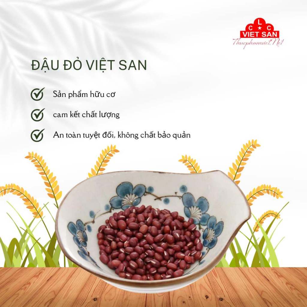 Đậu Đỏ Việt San 1Kg