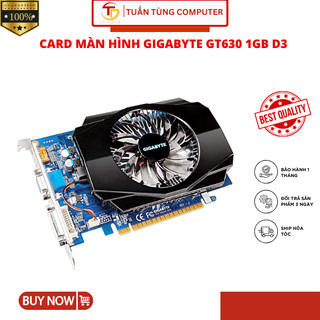 Card màn hình gigabyte gt630 1gb d3