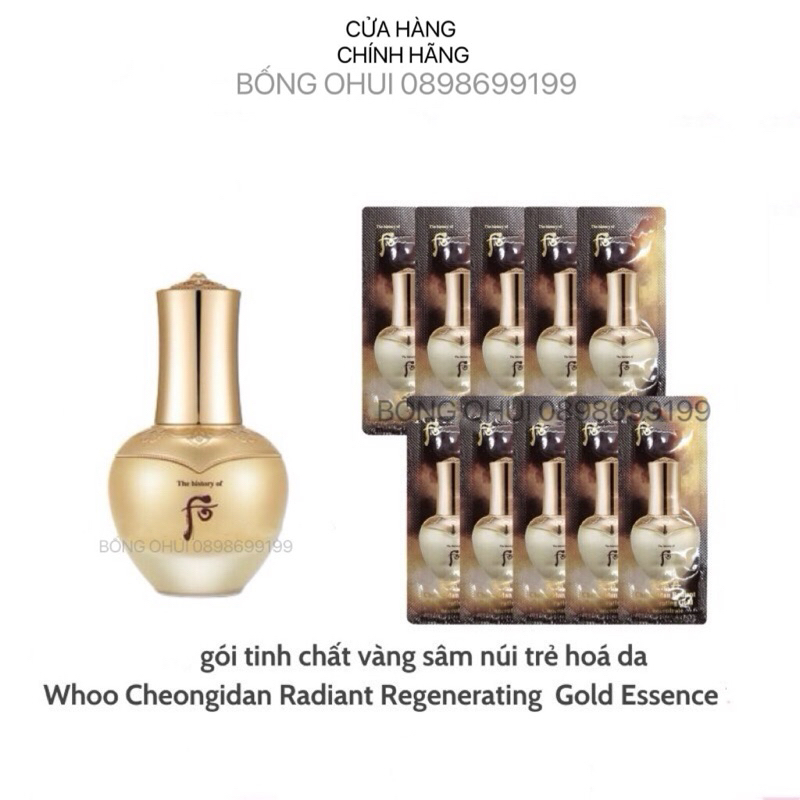 Tinh chất vàng nhân Sâm núi hoàng kim