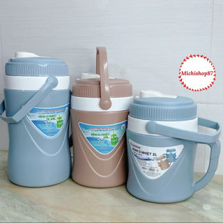 Bình giữ nhiệt dung tích 1L, 2L, 3L, 3.8L Việt Nhật siêu bền đẹp tiện lợi ủ nóng lạnh có quai xách chất lượng cao
