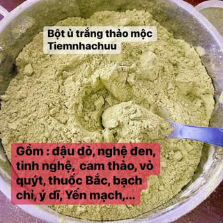 Túi 1kg bột ủ trắng thảo mộc