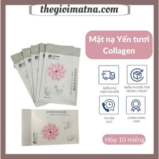 Mặt nạ yến tươi collagen rosebeauty - mẫu mới 2022