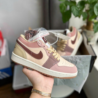 Giày_Jordan Cổ Thấp Nam Nữ,Giày_JD Cổ Thấp Hồng Mân Nam Nữ Cá Tính Độc Lạ Thời Trang Full Box Bill