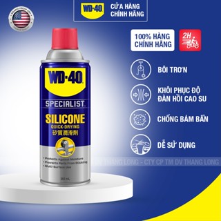 Chai Xịt Dầu Bôi Trơn Bảo Dưỡng Silicon WD 40 Silicone Chính Hãng Bảo Dưỡng Gioăng Cao Su, Lốp Xe
