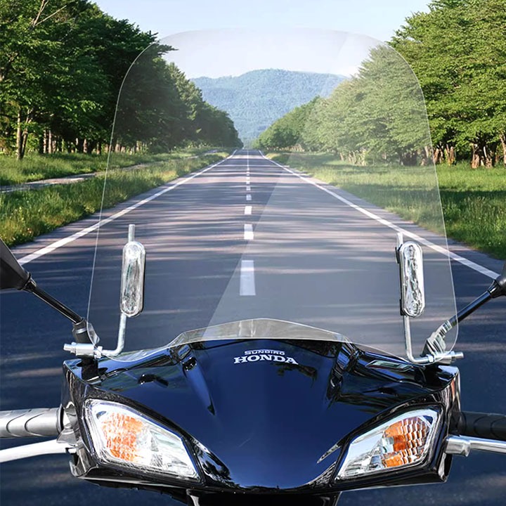 Kính chắn gió thiết kế thời trang