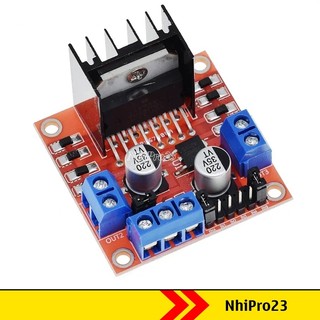 Module điều khiển động cơ l298n pwm mạch cầu h l298