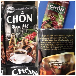 1kg cà phê chồn buôn ma thuật bịch 500gr cà phê pha phin chồn ban mê thuật dak lak