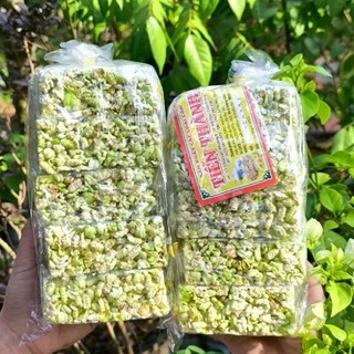 Cốm nếp lá dứa không đậu phộng cây 300g 10 thanh HSD 3 tháng