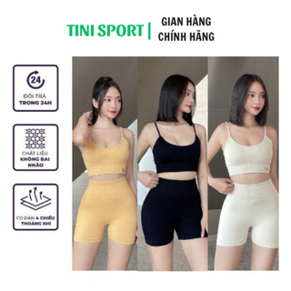 Bộ STEEL Áo 2 Dây + Quần Đùi Logo Kim Loại Tinisportwear