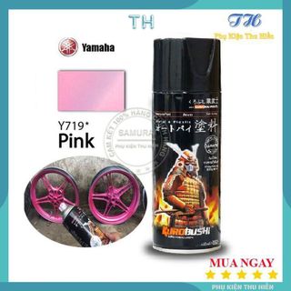 Sơn Xịt Samurai Màu Hồng Pink - Mã Y719