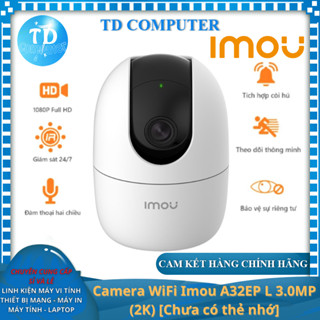  Camera WiFi Imou A32EP L 3.0MP  2K   Chưa có thẻ nhớ  – Giám sát an ninh thông minh - Hàng chính hãng DSS phân phối 