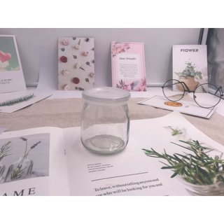 Hũ thủy tinh làm sữa chua, làm pubding, hũ trữ đồ ăn dặm 100ml