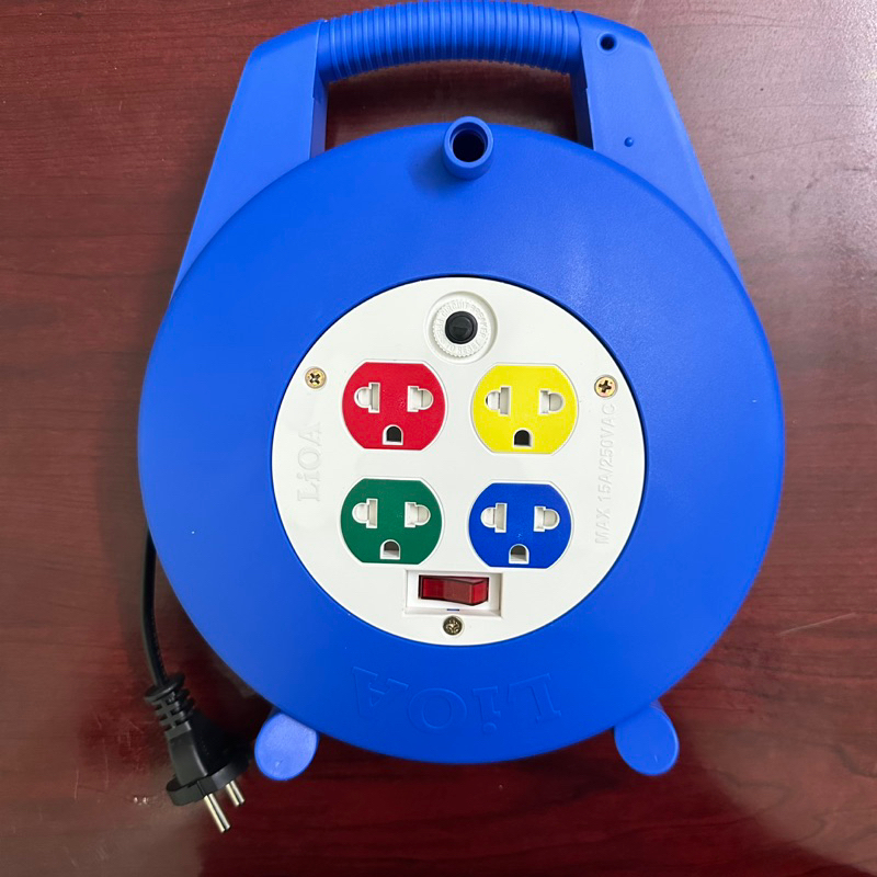 Ổ Cắm Xách Tay LiOA XTD10-2-10A Dây 10m X 2 10A