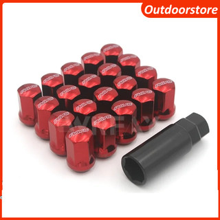 M12 x 1.5 thép không gỉ rang blue rays lug nuts bánh xe nuts spline wheel lock nut