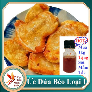 Ức cá dứa , mỡ bụng cá dứa 1kg ngon khó cưỡng- [Tặng Kèm Sốt Tắc Chua Cay] Vựa Khô Minh Triết