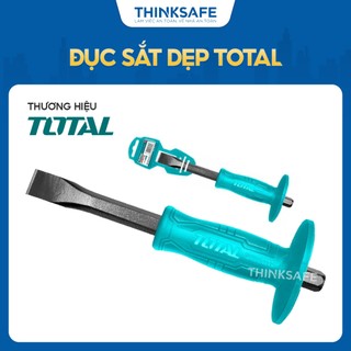 Đục sắt dẹp total tht4211026 tht4211226 22mm và 24mm kích thước nhỏ gọn chất liệu thép carbon 45c siêu bền - thinksafe