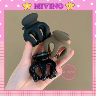 Kẹp tóc đuôi ngựa Mivino kẹp tóc bạch tuộc 6 răng nhiều màu dễ thương KT08