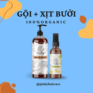 Gội 300ml + xịt bưởi 100ml