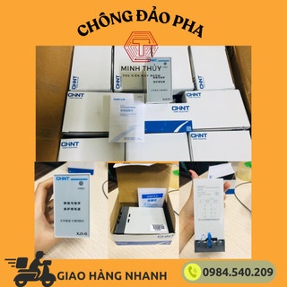 Thiết bị chống mất pha, đảo pha lệch pha chint xj3-g