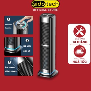 Loa máy tính để bàn SIDOTECH F3 có dây bluetooth mini âm thanh nổi supper bass có led cho laptop pc - Chính hãng