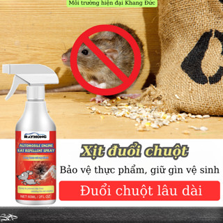 Rayhong Bình Thuốc Xịt Đuổi Chuột Ô Tô Trong Nhà, Bếp, Kho... Xua Đuổi Chống Chuột Cắn Phá Làm Hư Hỏng Đồ Đạc Khang Đức