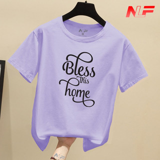 Áo Thun Nữ Tay Ngắn Form Rộng Bless Home AT-079 - Trending Xu Hướng - NLF Unisex Fashion