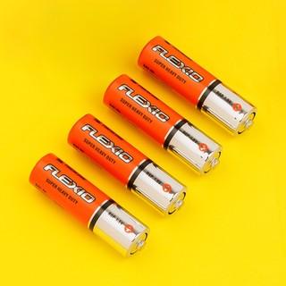 Combo 8 [ Vỉ 4 ] Pin Cacbon AA Thiên Long Flexio BAC-R6/4