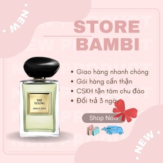 Nước hoa unisex the yulong trà đen 5ml/110ml