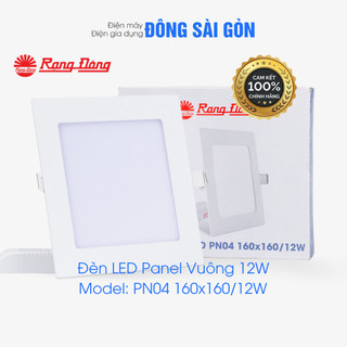 Đèn led panel vuông 12w model: pn04 160x160/12w. 110x110/9w ánh sáng trắng