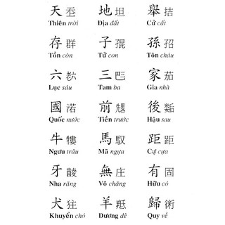 Sách - Tam Thiên Tự - Đoàn Trung Còn