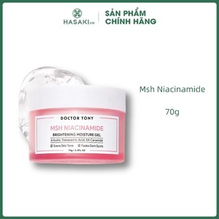 Doctor Tony Gel dưỡng ẩm sáng da 5% MSH Niacinamide Làm trắng dưỡng 70g