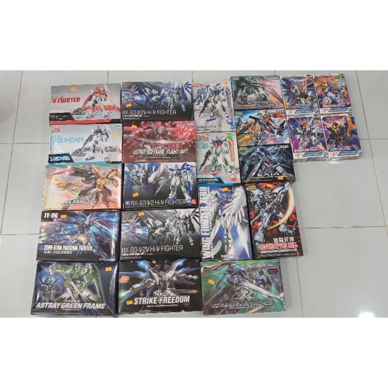 Mô Hình Đồ Chơi Lắp Ráp Gundam XXX & MG & HG & EG