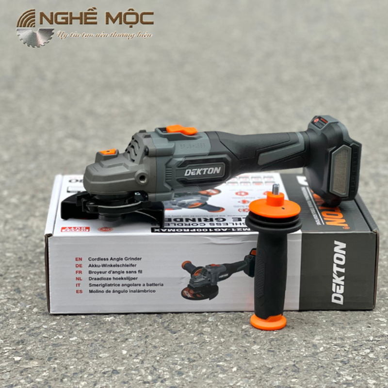 Máy Mài Góc Pin Dekton M21-AG100PROMAX chính hãng Nghề Mộc
