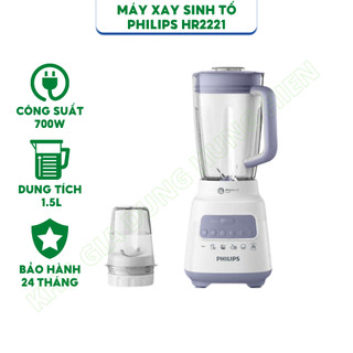 Máy xay sinh tố Philips HR-2221 - Hàng chính hãng