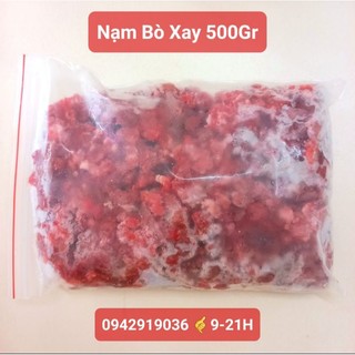 Nạm bò thơm cắt miếng/500gr bò xay có nạc mỡ gân làm raw/pate tươi cho chó mèo 🐶🐱❤️ - joyful day - giao hỏa tốc