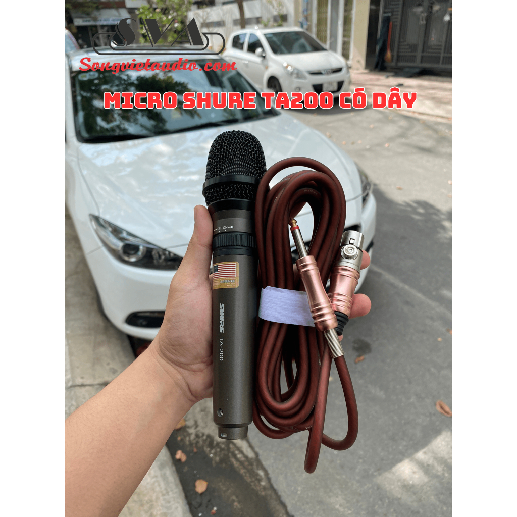 Micro Shure có dây TA200