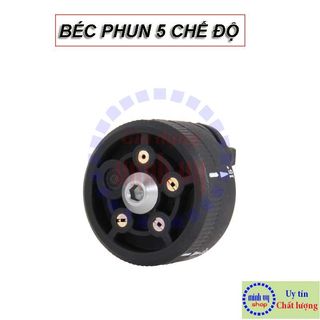 Béc rửa xe 5/6 trong 1 dùng cho máy rửa xe pin hoặc máy rửa mini gia đình