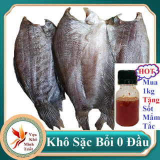 Khô Cá Sặc Bổi Không Đầu thiên nhiên nên cá sặc chắc thịt và ít xương[Tặng Kèm Sốt Tắc Chua Cay]- Vựa Khô Minh Triết
