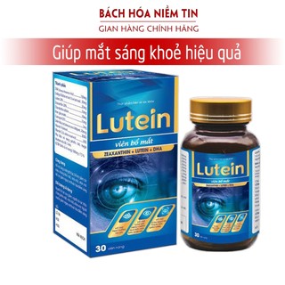 Viên uống bổ mắt LUTEIN OMEGA DH95A - ngăn ngừa thoái hóa võng mạc, cận thị, loạn thị và đục thủy tinh thể - hộp 30 viên