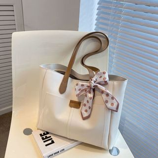 Túi xách công sở kèm khăn lụa size 38 M76