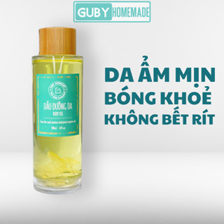 DẦU DƯỠNG THỂ ngừa rạn da dưỡng ẩm sâu mềm mịn căng bóng - 2% BHA BODY OIL - GUBY HOMEMADE
